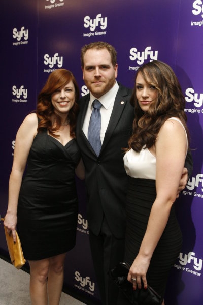 Ghost Hunters' Amy Bruni and Kris Williams with Destination Truth's Josh